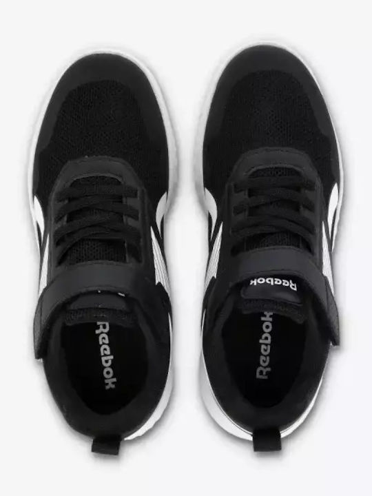 Rush Runner 5 Αθλητικά Παιδικά Παπούτσια Running με Σκρατς Μαύρα