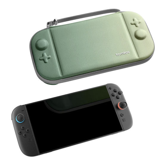 tomtoc Θήκη Μεταφοράς για Κονσόλα Switch 2 Πράσινη