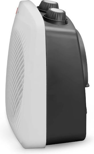 Life Bonfire Fan Heater Room Floor Alb 2000W