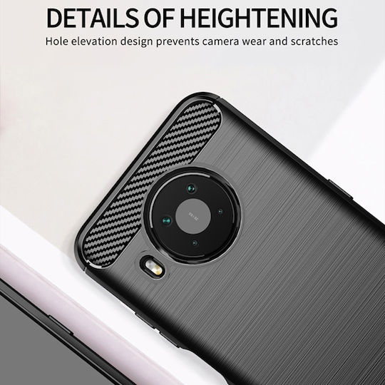 Back Cover Σιλικόνης Μαύρο (Nokia X10)