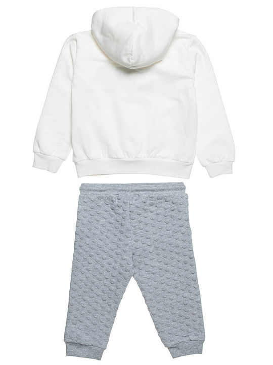 Kinder Sweatpants Set - Jogginganzug Ecru 2Stück