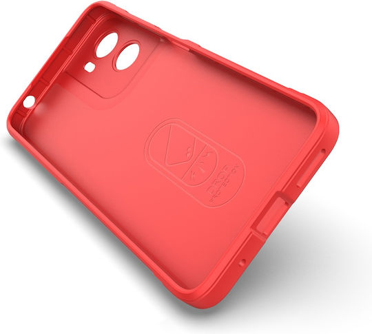 Techsuit Back Cover Σιλικόνης Κόκκινο (Moto G05 / E15)