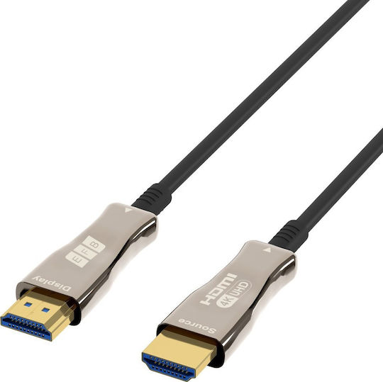 EFB HDMI 2.0 Premium Hochgeschwindigkeits 4K 60Hz HDR Kabel HDMI-Stecker - HDMI-Stecker 30m Schwarzes