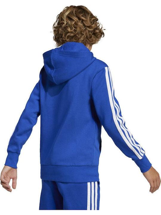 Kinder-Sweatshirt mit Kapuze und Taschen Blue
