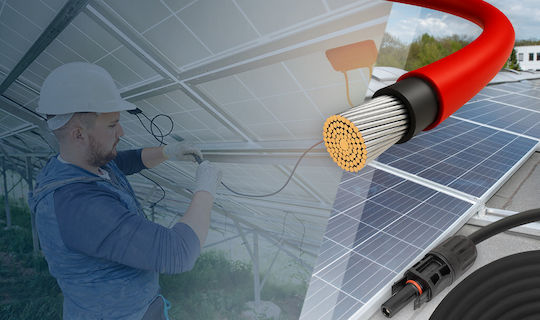 Καλώδιο Τροφοδοσίας Digitus Solar Installationskabel Pv 50m 1500v Dc Red