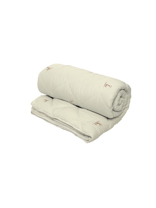 Alcam Duvet Single Wool 140x200cm Beige 300 GSMGsm