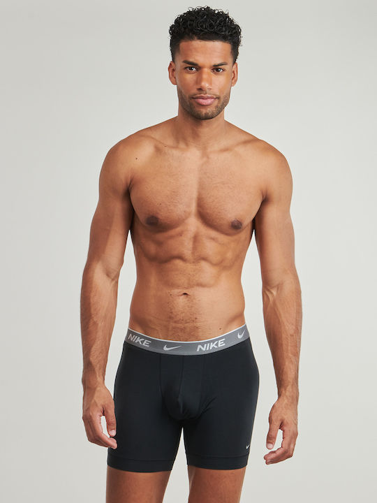 Herren Boxershorts Schwarz 3Packung
