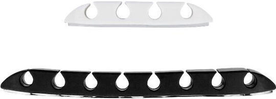 Cable Clips Delock Cable Holder Trapezoidal Self-adhesive Combo Set 10