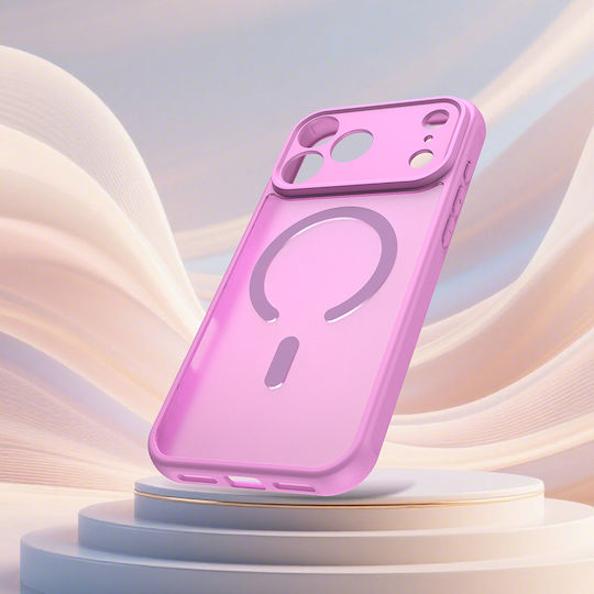 Techsuit Halofrost Ii Umschlag Rückseite Kunststoff Rosa (iPhone 17 Pro)