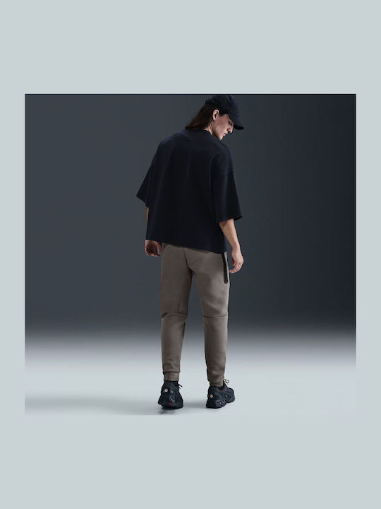 Tech Fleece Sweatpants with Elastic Beige
