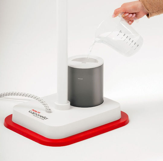 Polti Gsf80r Garment Steamer Floor 2000W with Water Tank Capacity 1.2L White