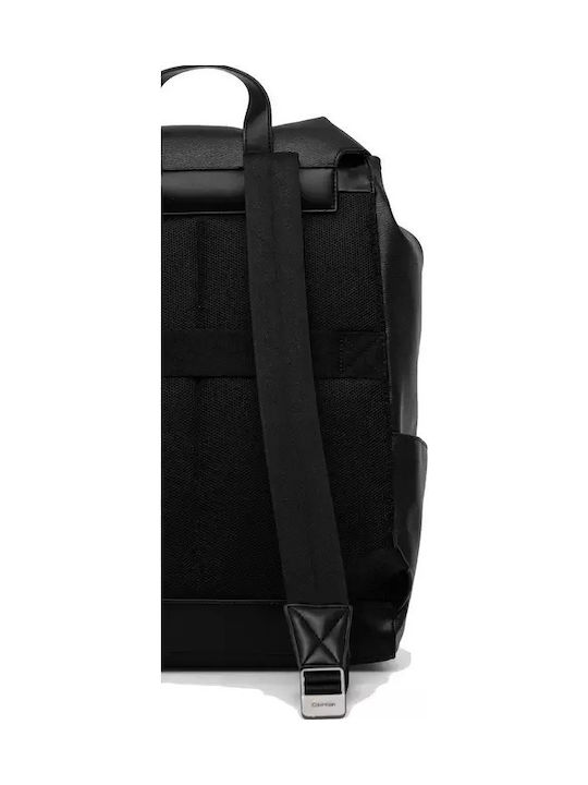 Calvin Klein Zip Flap Rucsac Negru