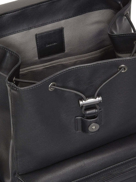 Calvin Klein Zip Flap Rucsac Negru