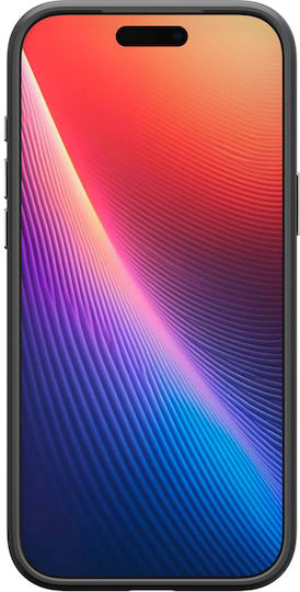 Spigen Enzo Aramid T Umschlag Rückseite Aramid Fiber Black Silver (iPhone 17 Pro)