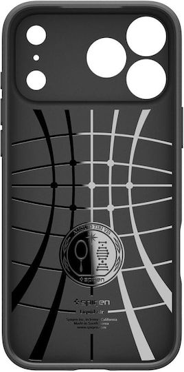 Spigen Liquid Air Back Cover Silicone Matte Black (iPhone 17 Pro)