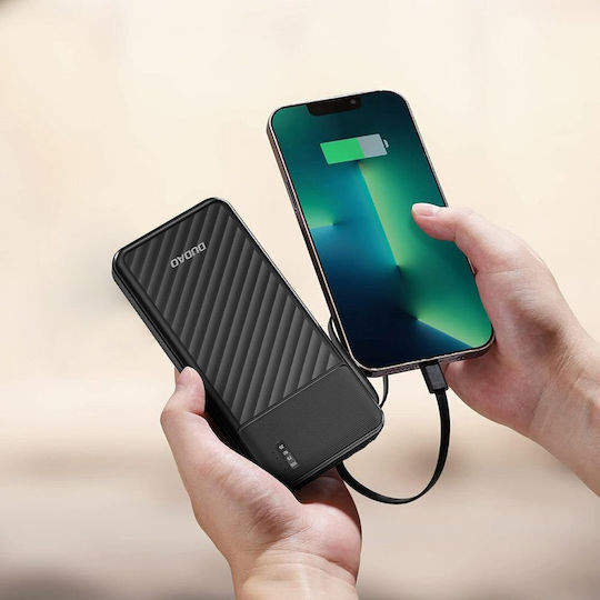 Dudao K11 Power Bank 10000mAh 10W with USB-A Port Black