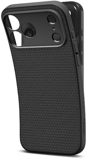 Spigen Liquid Air Umschlag Rückseite Silikon Matte Black (iPhone 17 Pro Max)
