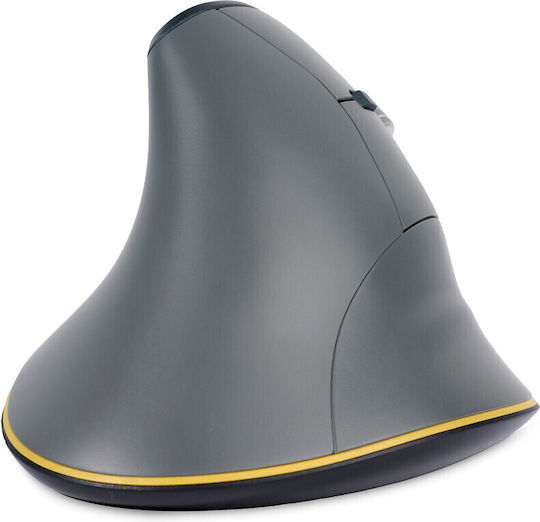 Bakker Elkhuizen FastForward 3-Mode Kabellos Ergonomisch Bluetooth Vertikal Maus Gray