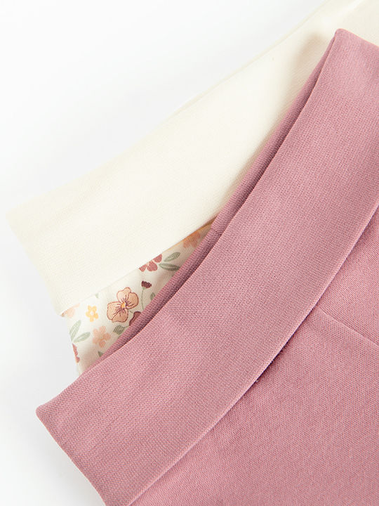 Set Kinder Schlaghosen Rosa