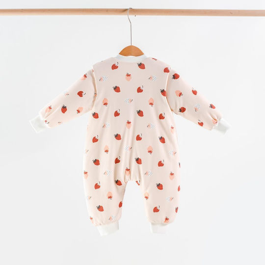 abo Winter Sleeping Bag with Feet 2.5 Tog Strawberry
