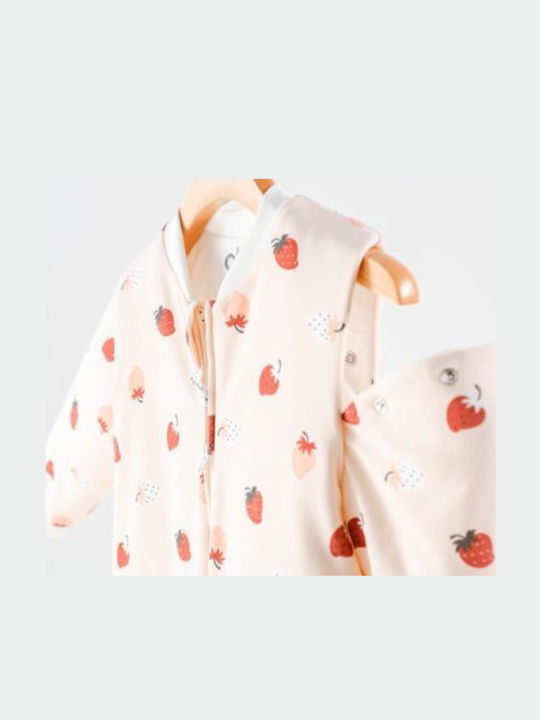 abo Winter Sleeping Bag with Feet 2.5 Tog Strawberry