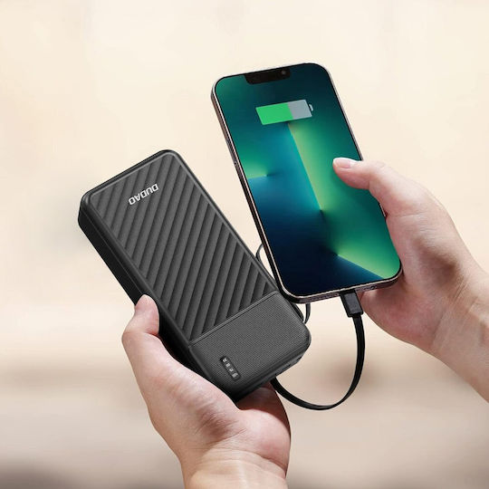 Dudao K11 Max Power Bank 30000mAh 10W με Θύρα USB-A Μαύρο