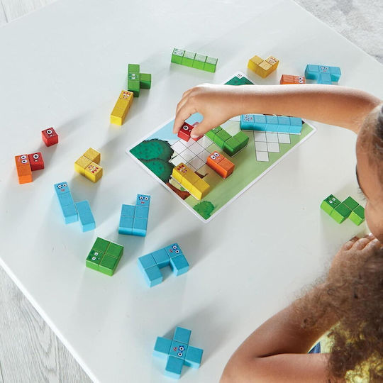 Hand2Mind Set Numberblocks Εκπαιδευτικό Παιχνίδι Γράμματα & Αριθμοί από Ξύλο για 3+ Ετών