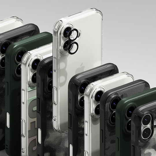 Ringke Протектор за Рамка на Камера 2 Броя iPhone 17 Черен