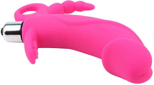 Chisa Novelties Triple Target Dublu Vibrator Fuchsia