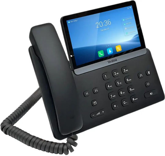 Yealink Sip-t77u Ενσύρματο Τηλέφωνο IP Μαύρο