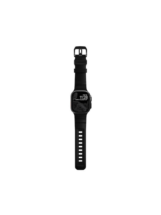 Nomad Rocky Point Λουράκι με Pin Μαύρο (Apple Watch 44/45/46mm/Ultra 49mm)