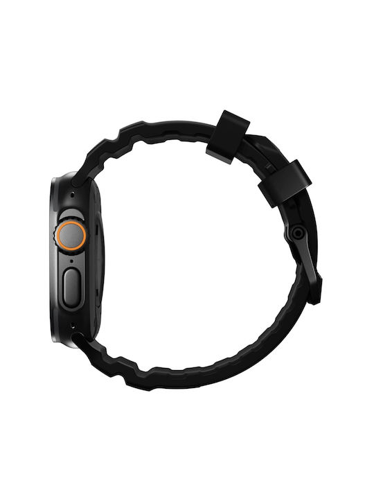 Nomad Rocky Point Λουράκι με Pin Μαύρο (Apple Watch 44/45/46mm/Ultra 49mm)