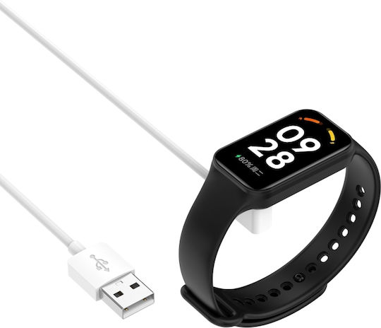 Charging Cable Usb Wearable Charger MI Band 8, MI Band 8 Pro Whiteς