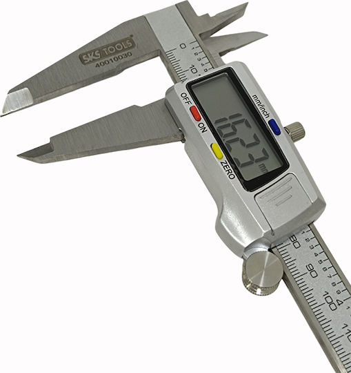 SKS Tools 40010030 Ψηφιακό Παχύμετρο με Ακρίβεια 0.01mm & Εύρος Μέτρησης έως 300mm