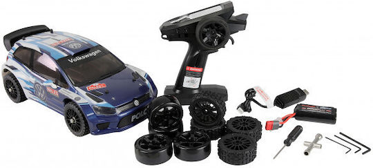 Τηλεκατευθυνόμενο Amewi Rc Rallye Vw Polo R Wrc Hypergo 1:14 Rtr Blue
