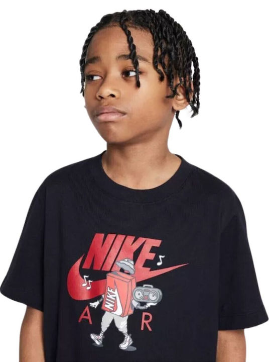 Παιδικό T-shirt Μαύρο Sportswear