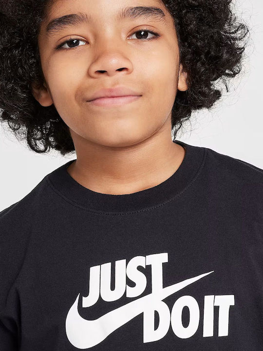 Kids' T-shirt Black Sportswear