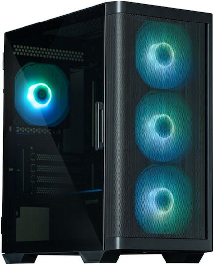Zalman M4 Gaming Mini tower Carcasă Calculator cu Fereastră Laterală Negru