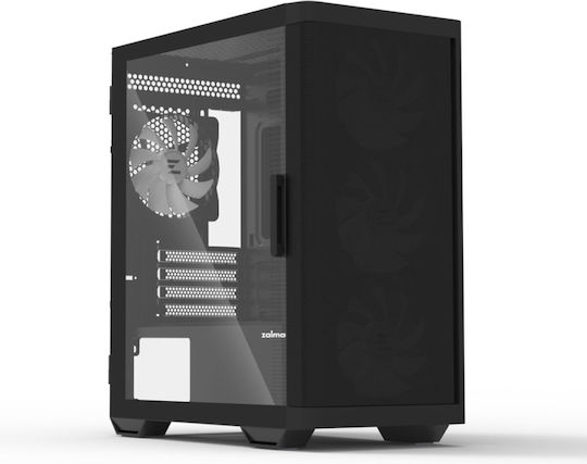 Zalman M4 Gaming Mini tower Carcasă Calculator cu Fereastră Laterală Negru