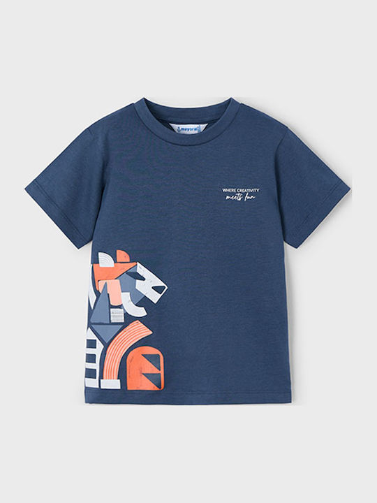 Παιδικό T-shirt Navy Μπλε Creativity