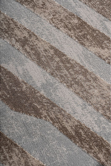 Beauty Home Home Сет Съвременни Спалня килими Beige, Grey 9438-ΣΕΤ 3бр