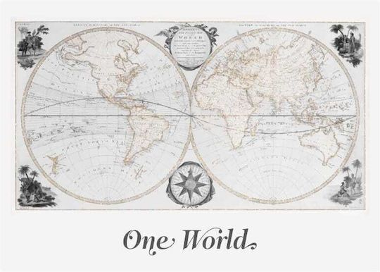Καμβάς One World 50χ75