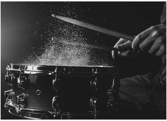 Leinwand Drums Musik 40x60