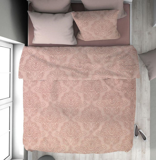 Dimcol Set Cearșafuri 240x270cm. Artemis 703 Dusty Rose 4buc