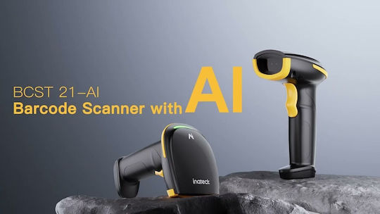 Inateck Handheld Scanner with 2D and QR Barcode Reading Capability