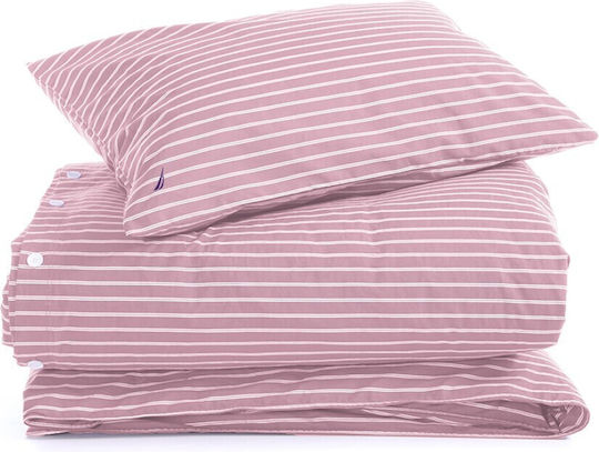Nef-Nef Homeware Duvet Cover Set Cotton Queen with 2 Pillowcases 240x220 Nautica Green
