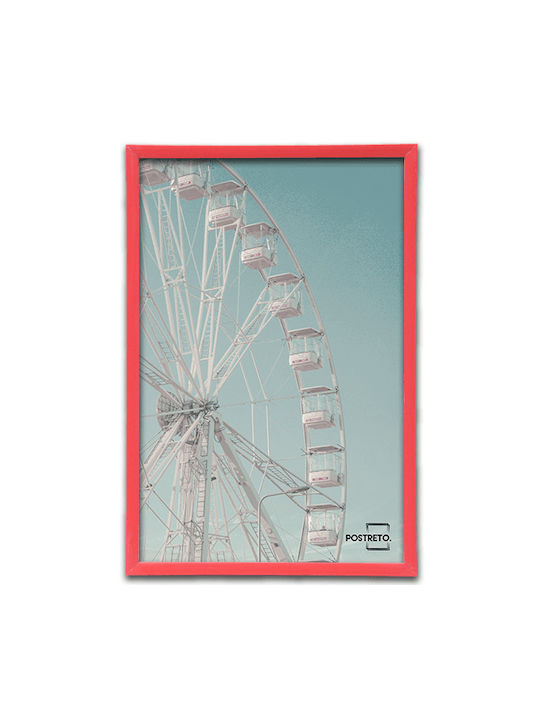 Kunststoff Fotorahmen Rosa Rot