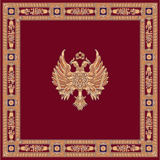 Isexan Orthodoxia Църковен килим кръгъл Червено с диаметър 200εκ. 40-2020-1000