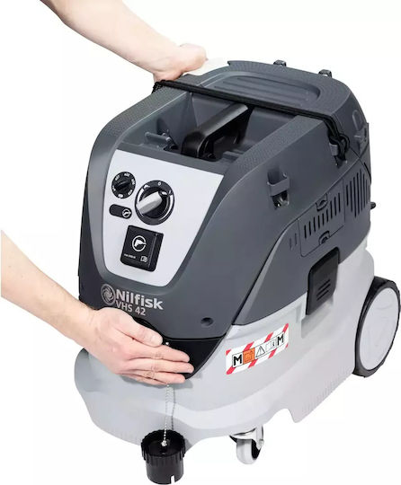 Nilfisk VHS 42 L30 MC PC Vacuum Dry 1400W with Plastic Bin 30lt