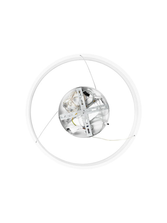 GloboStar Venom Ceiling Light White LED with Adjustable White Light 40x40cm
